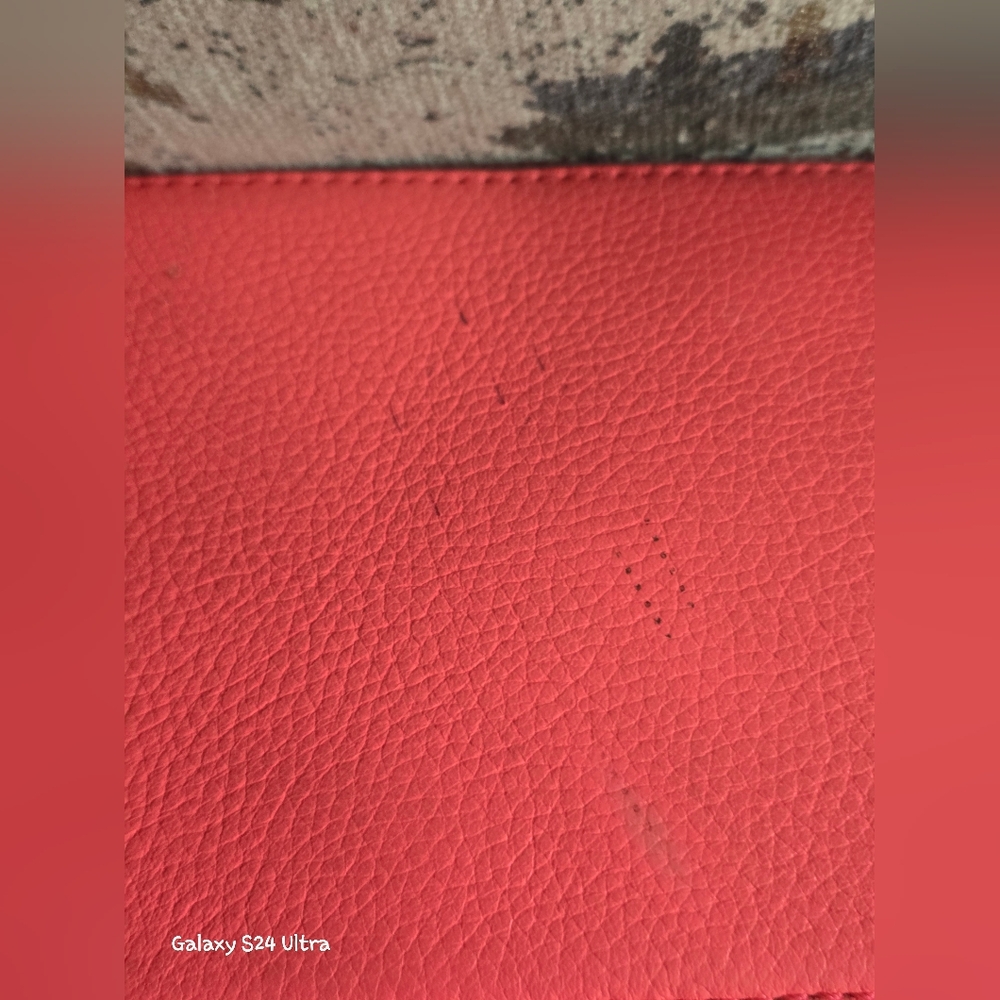 Kate Spade Wakefield Lane Carli satchel in a bright coral GUC - Picture 9 of 17